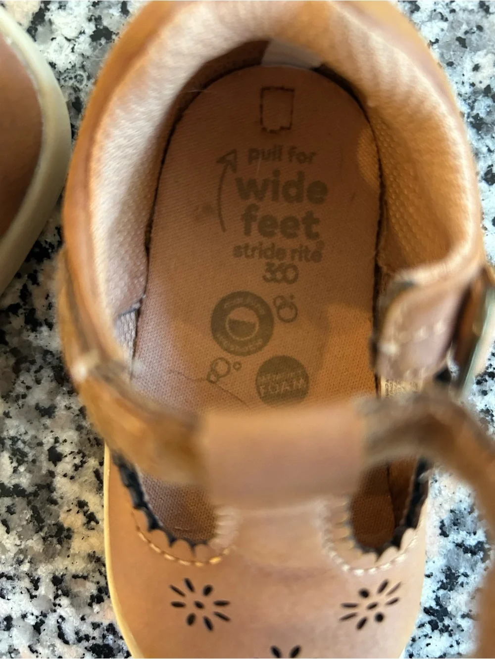 Stride Rite classic tan